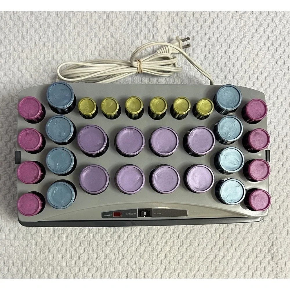 Babyliss Ceramic & Ionic 30 Curlers Curling Hot Rollers Wedding Pageant Dance